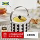 宜家（IKEA）SKEDSTOR斯克斯托茶壺家用泡茶壺茶杯子泡茶壺下午茶茶具 多色茶壺1.0L