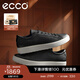 愛(ài)步（ECCO）休閑板鞋男鞋 輕便軟底板鞋平底鞋鞋子男 柔酷60周年582404 HL 黑色58240401001 39