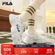 FILA 斐樂(lè )官方貓爪鞋女鞋2025秋復古運動(dòng)鞋時(shí)尚休閑鞋FLUID 4