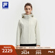 FILA 斐樂(lè )官方女士上衣兩件套2025冬新款健身運動(dòng)寬松連帽外套 淺粉灰-GY M 165/84A/M