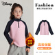 迪士尼（Disney）兒童秋冬款衛衣女童加絨加厚撞打底衫冬暖絨上衣DL160031JR粉130
