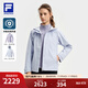 FILA 斐樂(lè )官方女士上衣兩件套2025冬新款健身運動(dòng)寬松連帽外套 風(fēng)鈴草紫-VT M 165/84A/M