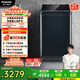 松下（Panasonic）波輪洗衣機全自動(dòng)10公斤變頻直驅離心洗彩屏水氧泡沫凈羽絨服抗菌波盤(pán)不彎腰XQB100-U1F8國家補貼