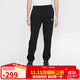 耐克（NIKE）男運動(dòng)褲 冬季針織加絨束腳休閑褲 溫暖舒適 BV2738-010黑 2XL