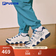 FILA FUSION斐樂(lè )潮牌男鞋復古籃球鞋2025冬季新款時(shí)尚休閑運動(dòng)鞋 雪白/陶瓷籃-SM 42