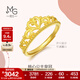 周生生 足金愛(ài)情密語(yǔ)皇冠黃金戒指開(kāi)口戒金飾品90227R計價(jià) 3.12克(含工費100元)