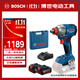 博世（BOSCH）GDX 18V-285 鋰電無(wú)刷沖擊扳手起子機 兩電一充套裝