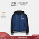 蔻馳（COACH）奧萊男士STADIUM夾克休閑舒適外套藍色 海軍藍色/藍色 2XL