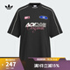 阿迪達斯 （adidas）【滔搏運動(dòng)】Originals三葉草女子MOTO GFX TEE運動(dòng)短袖T恤 KG6678 M