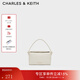 CHARLES&KEITH奶油色柔軟繩結手提飯盒包生日禮物CK2-50782645 Cream奶白色 S