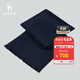 哈吉斯（HAZZYS）配飾 春秋季男士羊絨/羊毛混紡保暖圍巾男AAOZ1MAD010 深藏青色DN 均碼