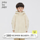jnby by JNBY江南布衣童裝秋風(fēng)衣連帽外套寬松下擺舒適感男女童兒童1N8912010 748淺豆黃 110 cm