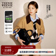 Teenie Weenie【趙露思同款】小熊女裝棉服冬季工裝風(fēng)輕薄棉衣外套 駝色 L (170)