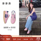 莎莎蘇許我耀眼趙露思同款秋冬運動(dòng)休閑鞋厚底粉色德訓鞋馬卡龍小白鞋女 慕斯粉 34