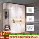 博鑫萬(wàn)家鞋柜家用門(mén)口現代簡(jiǎn)約大容量玄關(guān)柜一體柜出租屋簡(jiǎn)易置物儲物鞋架 1.4m主柜+頂柜+邊柜