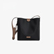 萊夫LEFF女包簡(jiǎn)約休閑輕便通勤大容量防潑水單肩水桶包生日禮物 騎士黑