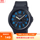 卡西歐（CASIO）手表男小黑表計時(shí)學(xué)生中高考試手表中性情侶男女石英表MW-240-2B