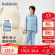 巴拉巴拉balaOne家居服套裝2025冬季法蘭絨男女童睡衣可外出209425171208