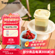 特百惠（Tupperware）迷你纖巧壺350ML帶刻度酵素果醋壺涼水壺塑料夏季水杯子 3件套（粉+黃+藍）