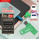 閃迪（SanDisk）512GB Type-C USB3.2 手機U盤(pán)DDC3綠色 讀速高達400MB/s 自動(dòng)備份 手機電腦兩用 雙接口大容量?jì)?yōu)盤(pán)