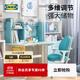 宜家（IKEA）BERGLARKA貝利徠加兒童學(xué)習桌多色 白色書(shū)桌可傾斜100x70cm