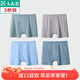 AB【3條】平角褲本命年薄款男士棉質(zhì)中老年抗菌高腰平角男內褲0982 混色隨機 3條 XL