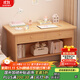 心有良家電腦桌書(shū)桌帶抽屜小桌子學(xué)習寫(xiě)字桌化妝桌A093  80田園橡木色