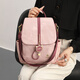 clolv kiss雙肩背包輕奢包包女士款2025年大容量書(shū)包 生日情人節禮物送女生 【專(zhuān)柜高品質(zhì)】櫻花粉色
