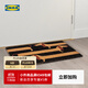 宜家（IKEA）ARBETSTAG阿拜斯托門(mén)墊防滑墊門(mén)口腳墊家用 門(mén)墊60x90cm