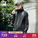 FILA 斐樂(lè )官方情侶梭織外套25秋新健身戶(hù)外運動(dòng)防風(fēng)透濕連帽上衣 正黑色-BK L 175/96A/L