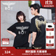 BOY LONDON【金翼鎖鏈】夏季短袖情侶款翅膀燙金潮牌涼感T恤N01918 黑印金N01918 經(jīng)典升級 L