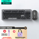 羅技（Logitech）K98M客制化機械鍵盤(pán)無(wú)線(xiàn)藍牙雙模AI熱插拔gasket M650無(wú)線(xiàn)藍牙靜音鼠標 人體工學(xué)辦公鍵鼠男女通用 K98M+M650【黑色辦公套裝】
