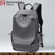 羅梅達爾（Rommedal）新款雙肩包男女防水大容量學(xué)生書(shū)包休閑時(shí)尚電腦包旅行背包 灰色（高44*寬30*厚17）