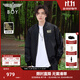 BOY LONDON【碟中諜】秋季情侶外套刺繡棒球領(lǐng)飛行員夾克N23033 黑色 M
