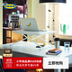 宜家（IKEA）DUBBLA杜布拉筆記本電腦支架折疊桌床上桌簡(jiǎn)約臥室家用 白色