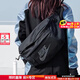 耐克（NIKE） 斜挎包男包女包 2025新款運動(dòng)包戶(hù)外旅行包時(shí)尚腰包黑色單肩包 熱推/52*12*21cm/曬圖退5  MISC