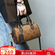 千百度（C.BANNER）包包女包波士頓枕頭包輕奢斜挎單肩手提生日禮物高級感送女友老婆