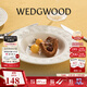 Wedgwood[11.11保價(jià)]威基伍德歡愉假日22.5cm深盤(pán)陶瓷餐盤(pán)實(shí)用菜盤(pán)子湯盤(pán) 歡愉假日象牙白深盤(pán) 1個(gè) 22.5cm