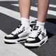 MLB暗紋立體印花時(shí)尚潮流百搭增高板鞋3ASXM075N-50BKS 黑白色 40.5