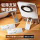AIRTIK超薄手機不銹鋼支架金屬支撐架粘貼式便攜隱藏隱形桌面橫豎旋轉折疊屏手機殼背貼華為蘋(píng)果小米vivo 銀色兩個(gè)裝【金屬支架貼】超薄不占空間 手機通用|橫豎屏旋轉|超薄穩固