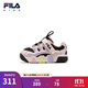 FILA斐樂(lè )兒童童學(xué)步鞋2025年冬季新款男女?huà)胗淄瘜殞毞€步鞋運動(dòng)鞋 黑/微妙粉-BD 26 內長(cháng)16.0cm