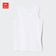 優(yōu)衣庫童裝男童女童AIRism網(wǎng)眼背心空氣衣透氣內衣474656 00 白色 150