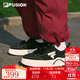 FILA FUSION斐樂(lè )女鞋潮牌50-50 DX II CVS帆布鞋2025季新款生活滑板鞋女鞋 黑/奶白-BG 37.5