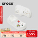 卡駱馳（CROCS）檀健次同款經(jīng)典泡芙洞洞鞋百舒適男沙灘鞋女鞋休閑鞋|207521 白色-100(含智必星) 36 (220mm) 37