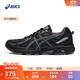 亞瑟士ASICS越野跑鞋男鞋耐磨減震跑步鞋透氣運動(dòng)鞋GEL-VENTURE 6 黑色 42