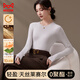 貓人女士打底衫女圓領(lǐng)低領(lǐng)秋冬新款修身顯瘦長(cháng)袖內搭上衣保暖內衣