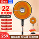 揚子小太陽(yáng)取暖器家用大號省電烤火爐電熱風(fēng)扇立式落地電暖氣 22吋碳晶盤(pán)遙控款【1.7米線(xiàn)】