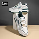 Lee/Modern 男鞋時(shí)尚百搭男士休閑鞋舒適鞋子運動(dòng)鞋黑白熊貓低幫板鞋 綠色 42 【偏大/請拍小一碼】