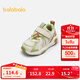 巴拉巴拉【商場(chǎng)同款】寶寶穩步鞋男童鞋子2025春秋新款透氣網(wǎng)布鞋 白綠色調00314 24 (腳長(cháng)14.3-14.7/內長(cháng)15.7)