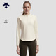 迪桑特（DESCENTE）【容祖兒同款】女士吸濕速干磨毛長(cháng)袖針織衫秋冬 CR-奶油色 L (170/88A)
